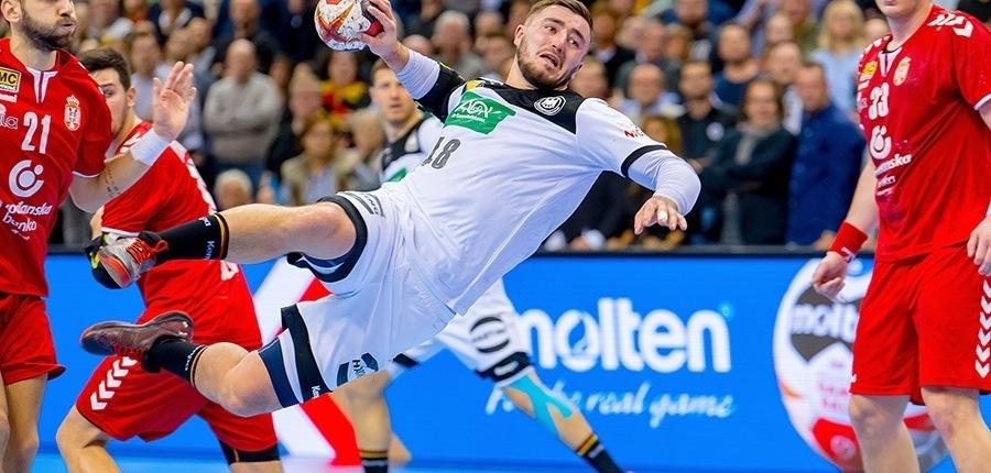 Jannik Kohlbacher gegen Serbien WM 2019