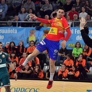 Angel Fernandez im Handballspiel