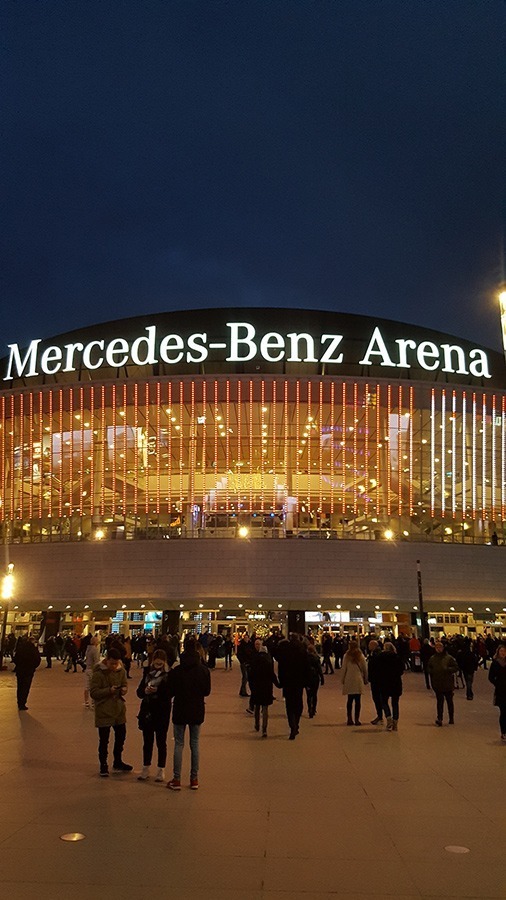 Mercedes Benz Arena in Berlin