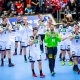 Mannschaft Deutschland klatschen nach der Niederlage gegen Frankreich