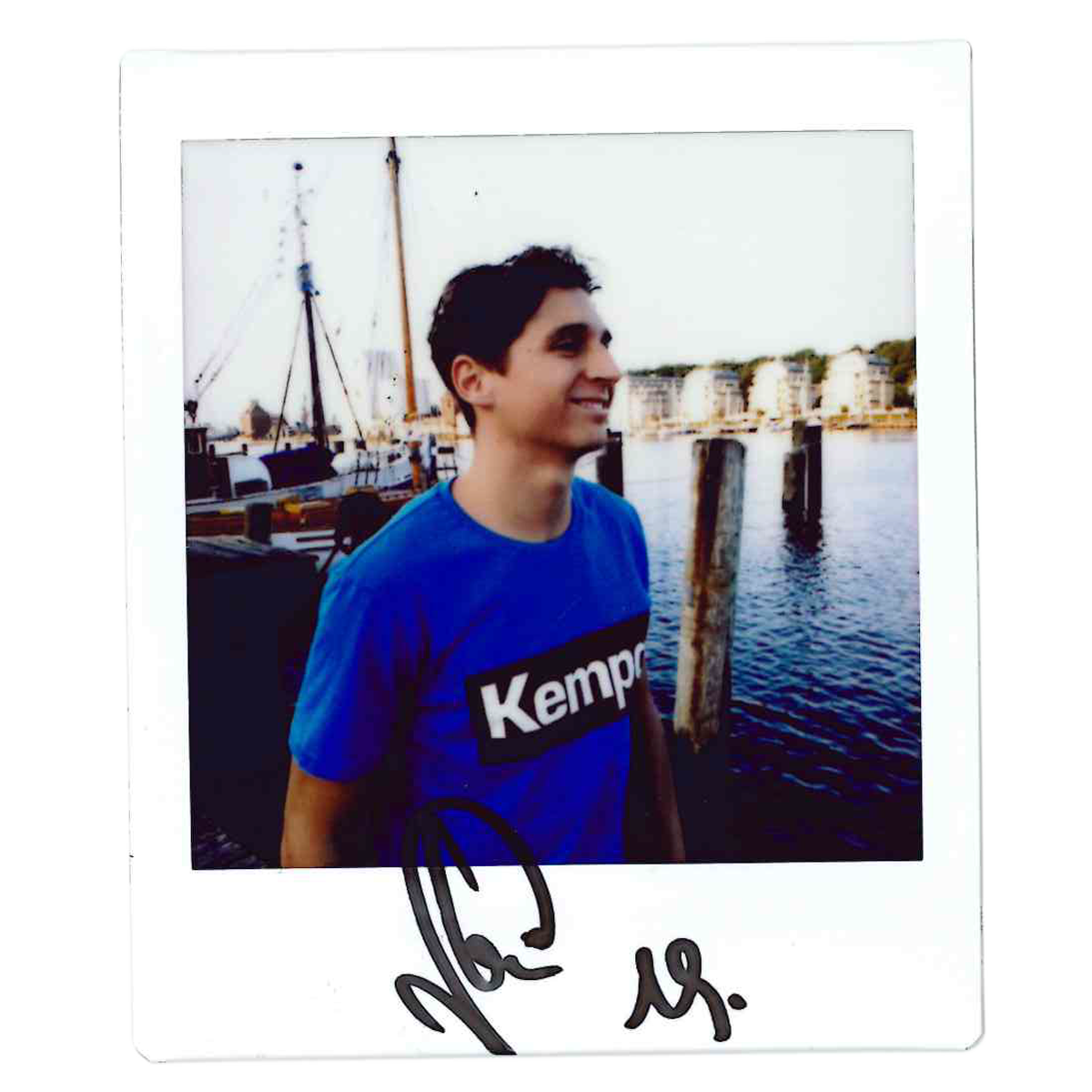 Marius Steinhauser Seitenbild Polaroid mit Unterschrift