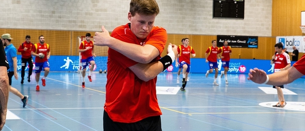 Mattis Michel bereitet sich auf die U21 Handballl WM vor