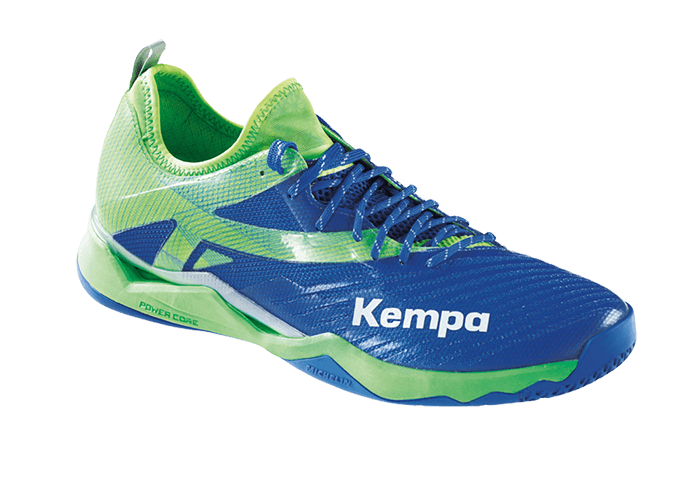 Kempa WING Lite 2.0 azurblau springgrün Handballschuhe