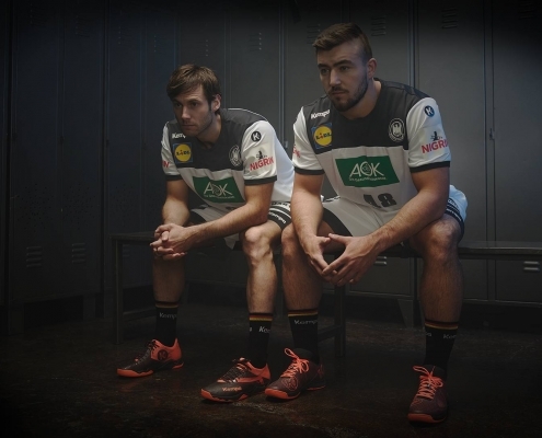 Uwe Gensheimer und Jannick Kohlbacher bei der EURO für die deutsche Nationalmannschaft
