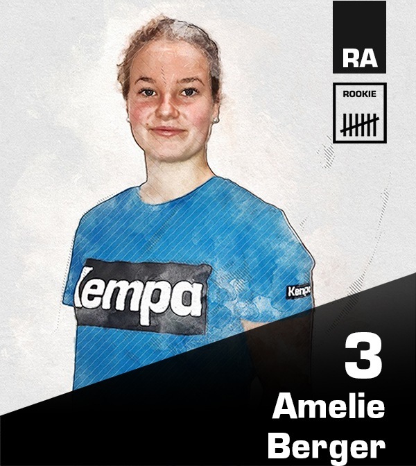 Amelie Berger Rookie7 Spielerkarte
