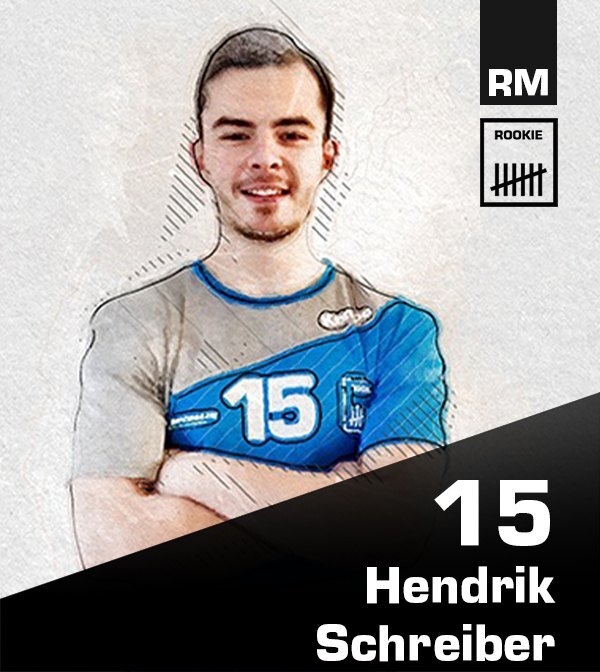Hendrik Schreiber Rookie7 Spielerkarte