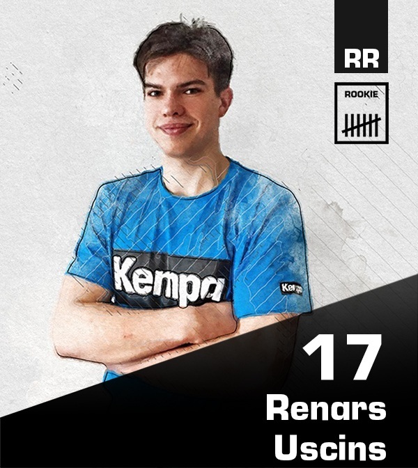 Renars Uscins Rookie7 Spielerkarte