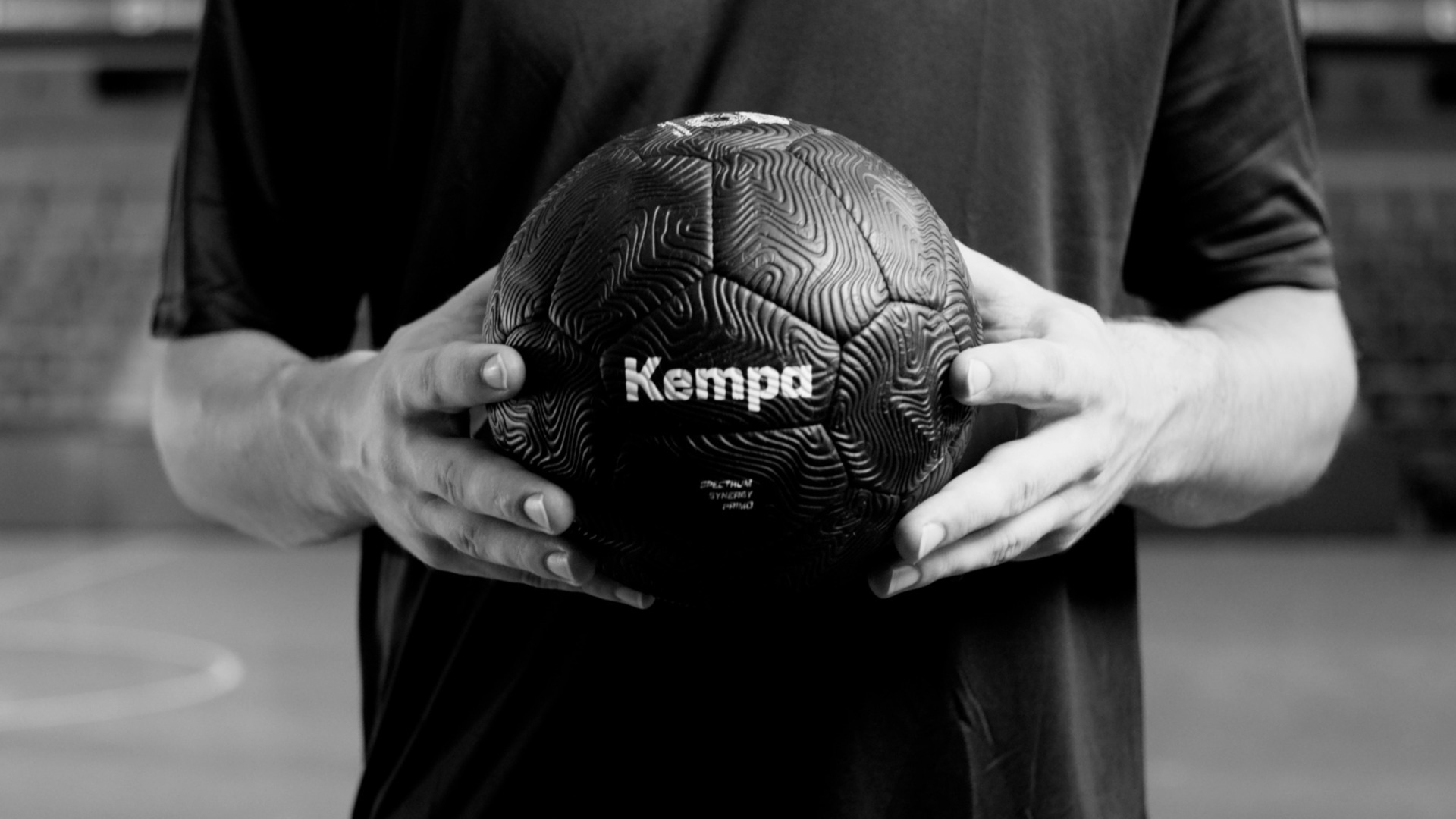 Kempa Handball in schwarz